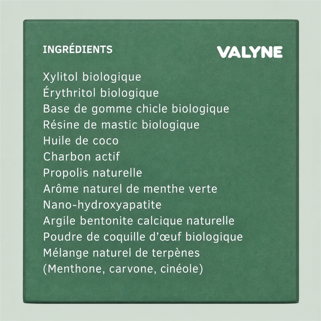 Valyne – Chewing-gum reminéralisant