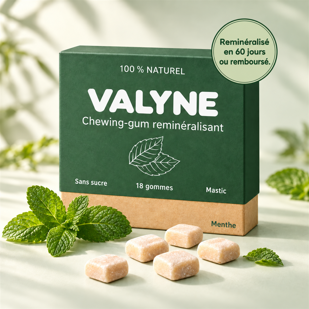 Valyne – Chewing-gum reminéralisant